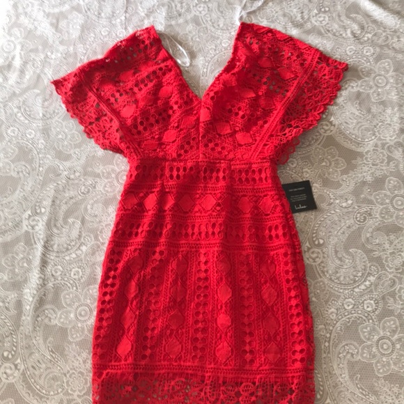 Lulus Dresses & Skirts - Lulus double v neck dress